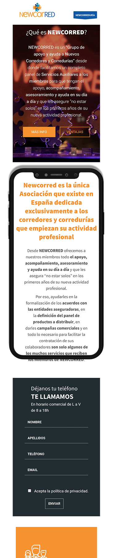 Newcorred movil 1