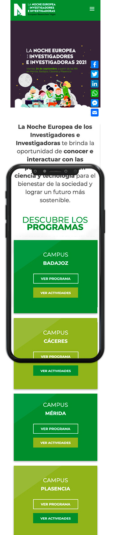 Noche investigadores uex